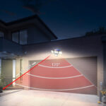 DAYBETTER Solar Lights Outdoor, 4 Heads 3000LM IP65 Waterproof Motion Sensor Security Lights with 278 LEDs, 3 Modes 270° Wide Angle Solar Outdoor Lights for Yard Garden Garage Porch (2 Pack) - Image 5