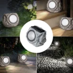 DAYBETTER Solar Rock Lights Outdoor, 1 Pack Super Bright Solar Spot Lights Outdoor - Image 3