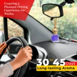 Kabod Lavender Luxury Car Air Freshener Hanging Men Women Long Lasting Scent Diffuser - Image 3