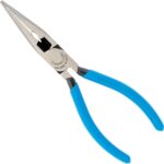 Channellock Long Nose Pliers 326 - Side Cutter, Rust Resistant - 6 In, Blue - Image 2