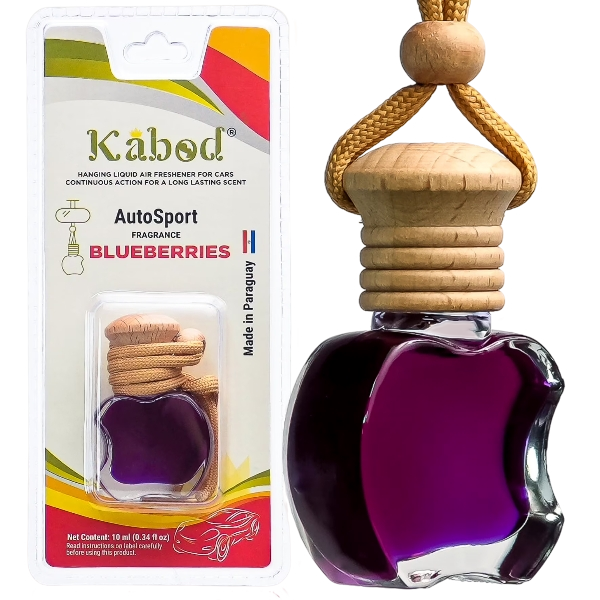 Kabod Blueberries Luxury Car Air Freshener Hanging Men Women Long Lasting Scent Diffuser