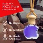 Kabod Lavender Luxury Car Air Freshener Hanging Men Women Long Lasting Scent Diffuser - Image 5